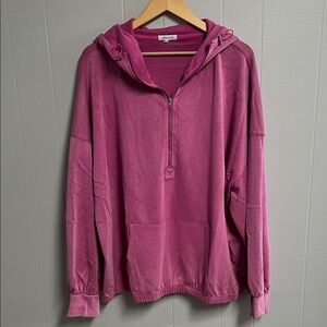 NWOT white birch Hoodie Pullover Size 3X Pink Plus Size New Without Tags